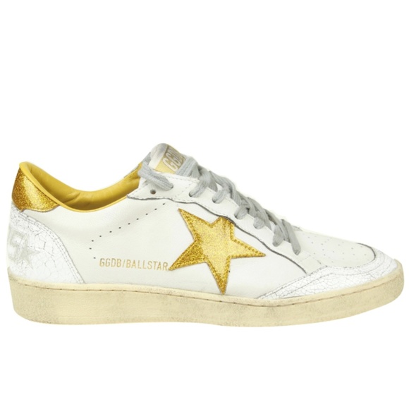 gold glitter star golden goose